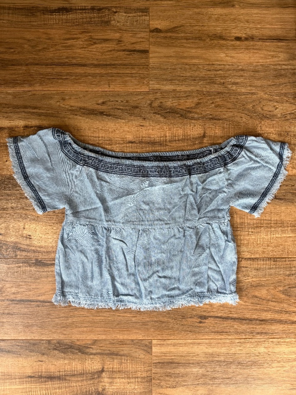 tractrBLU Tencel Crop Top